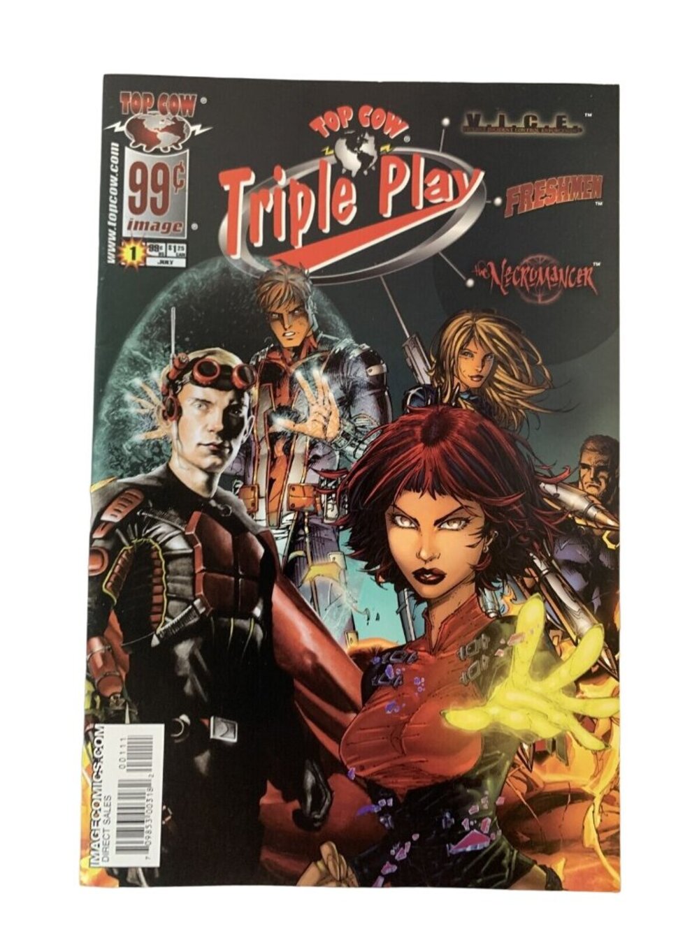 Top Cow Triple Play #1  Image Necromancer  NM Combined Shipping